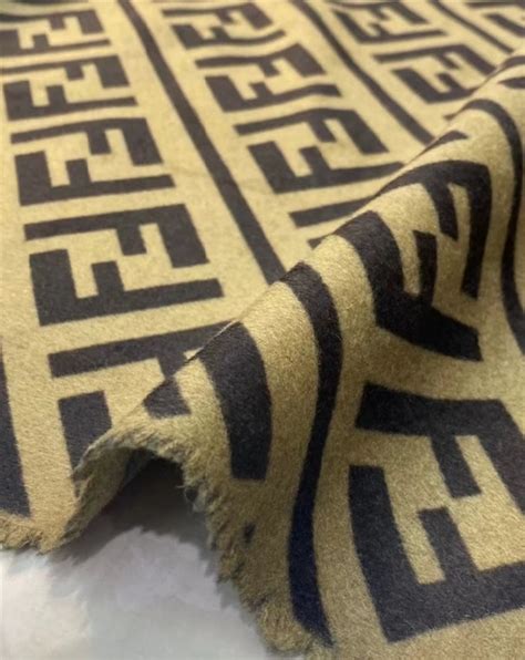 fendi linen fabric